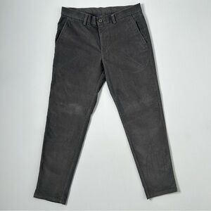 Kenneth Cole Reaction Mens Grey Corduroy Waist 33